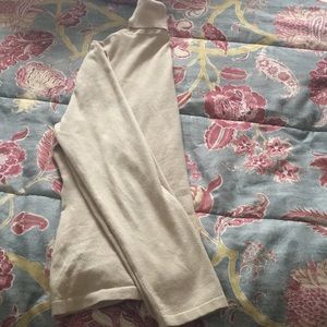 Beige Turtle Neck